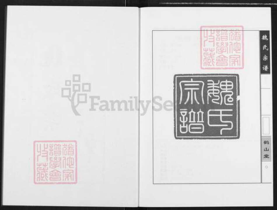 湖北省武汉市蔡甸区魏氏鹤山堂族谱-魏氏宗谱.pdf电子版预览图2