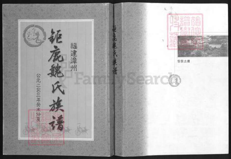 福建省漳州市南靖县梅林镇魏氏巨鹿堂族谱-巨鹿魏氏族谱.pdf电子版缩略图