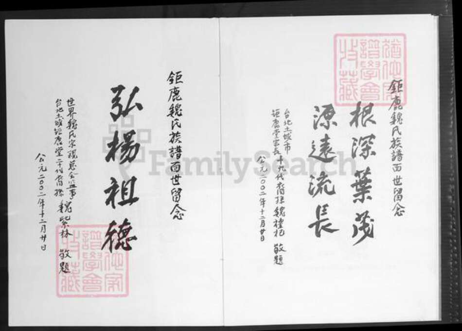 福建省漳州市南靖县梅林镇魏氏巨鹿堂族谱-巨鹿魏氏族谱.pdf电子版预览图4