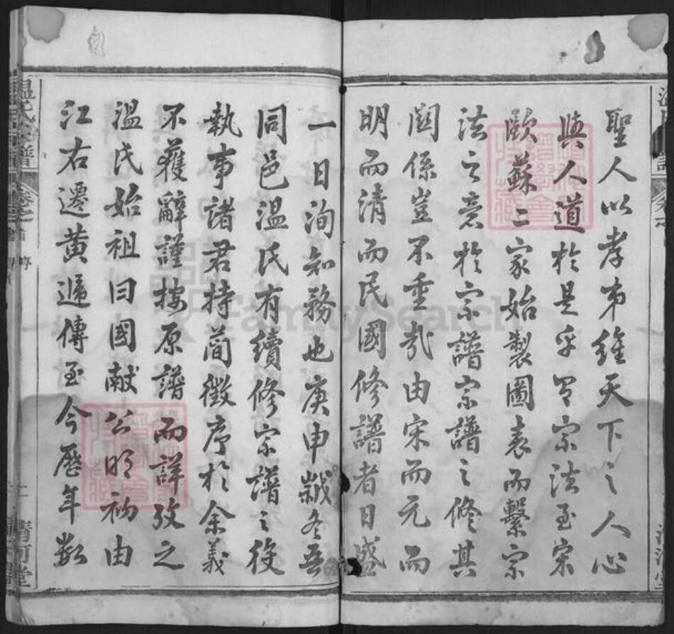 湖北省武汉市新洲区温氏清河堂族谱-温氏宗谱.pdf电子版预览图2