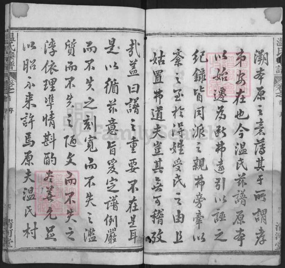 湖北省武汉市新洲区温氏清河堂族谱-温氏宗谱.pdf电子版预览图4