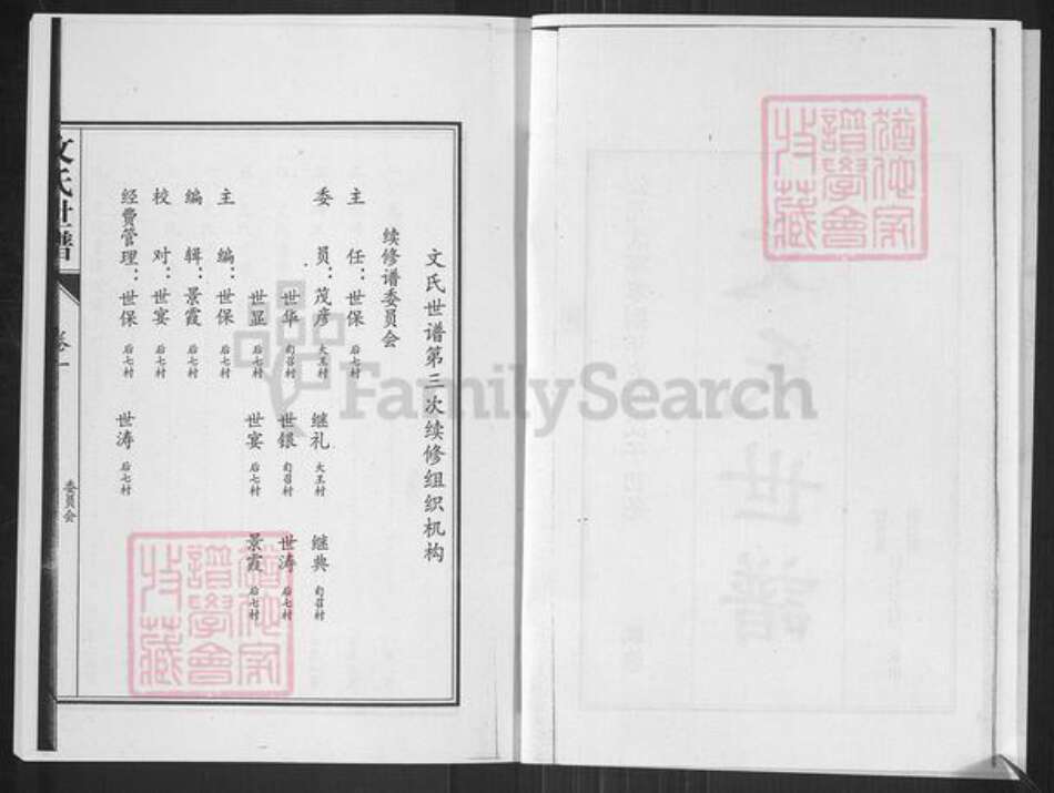 山东省淄博市桓台县田庄镇文氏族谱-山东桓台文氏世谱.pdf电子版预览图3