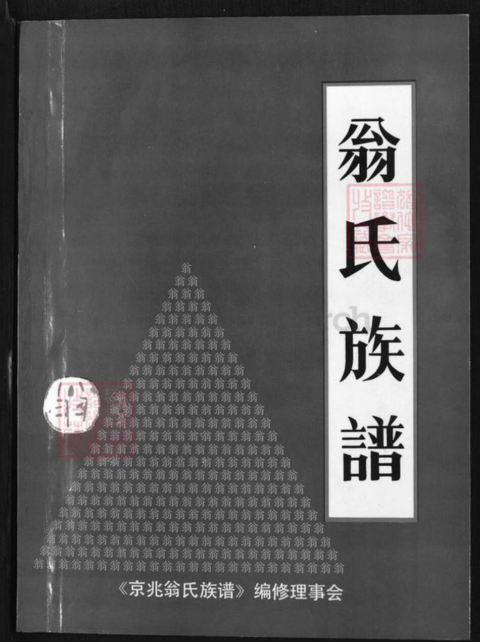 福建省莆田市荔城区翁氏族谱-翁氏族谱.pdf电子版缩略图
