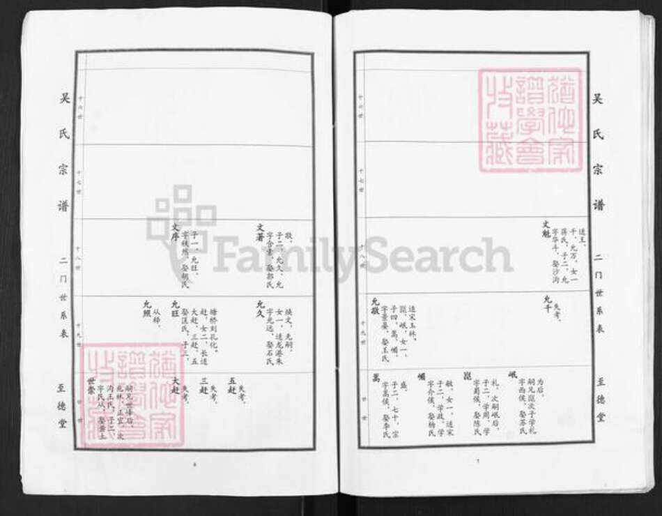 江苏省盐城市建湖县沿河镇吴氏至德堂族谱-吴氏宗谱.pdf电子版预览图3