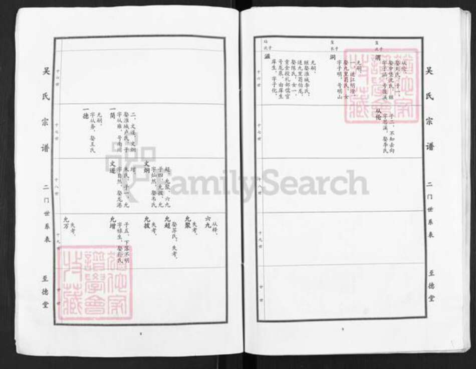 江苏省盐城市建湖县沿河镇吴氏至德堂族谱-吴氏宗谱.pdf电子版预览图4