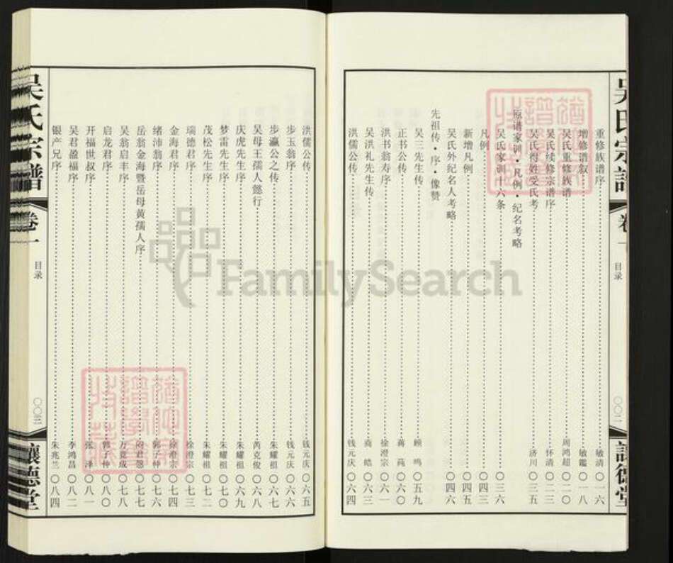 江苏省常州市新北区春江镇吴氏让德堂族谱-吴氏宗谱.pdf电子版预览图5