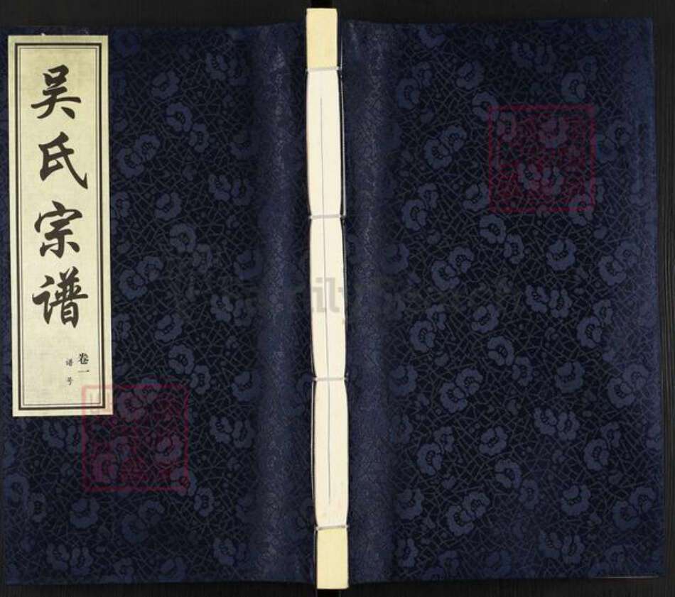 江苏省常州市武进县吴氏让德堂族谱-吴氏宗谱.pdf电子版缩略图