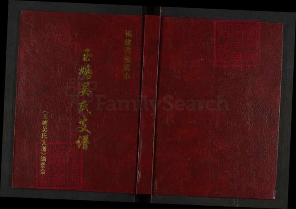 福建省福州市福清市龙山街道吴氏族谱-福建省福清市玉塘吴氏支谱.pdf电子版缩略图