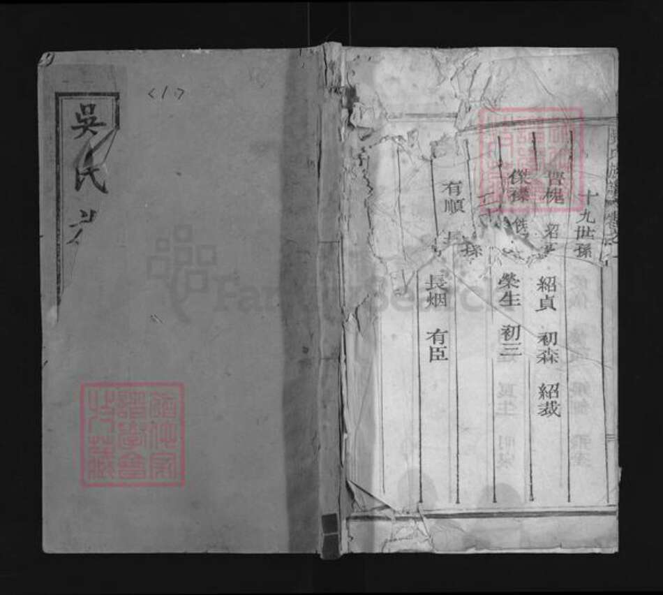 江西省上饶市广丰区吴氏族谱-吴氏族谱.pdf电子版缩略图