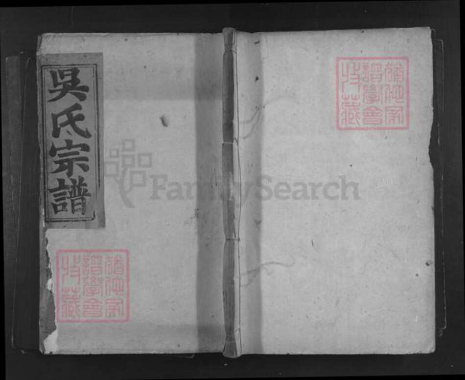 江西省九江市湖口县张青乡吴氏至德堂族谱-吴氏宗谱.pdf电子版缩略图