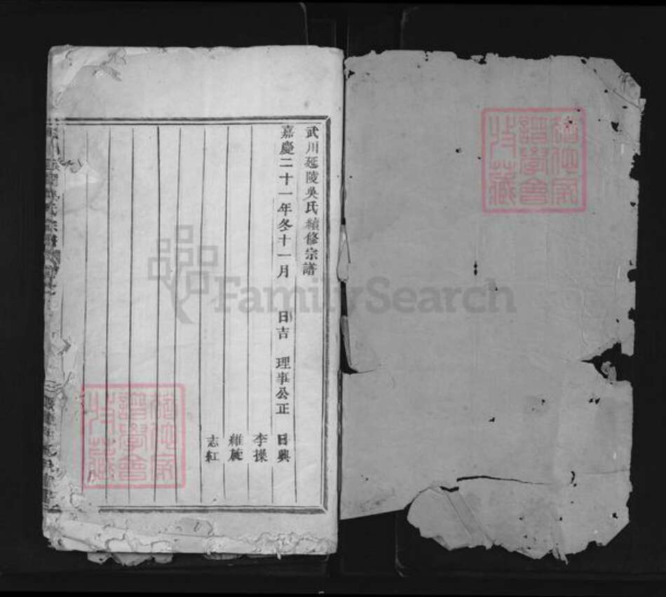 浙江省金华市武义县吴氏族谱-武川延陵吴氏宗谱.pdf电子版预览图1