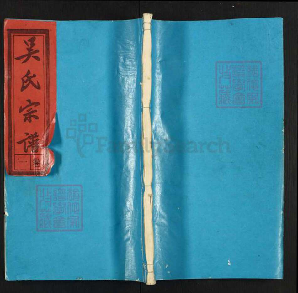 浙江省丽水市缙云县吴氏族谱-吴氏宗谱.pdf电子版缩略图