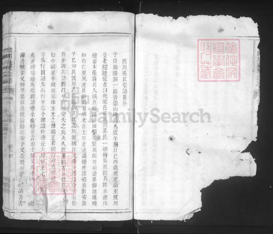 浙江省丽水市龙泉市城北乡吴氏恒信堂族谱-陂川吴氏宗谱.pdf电子版预览图4