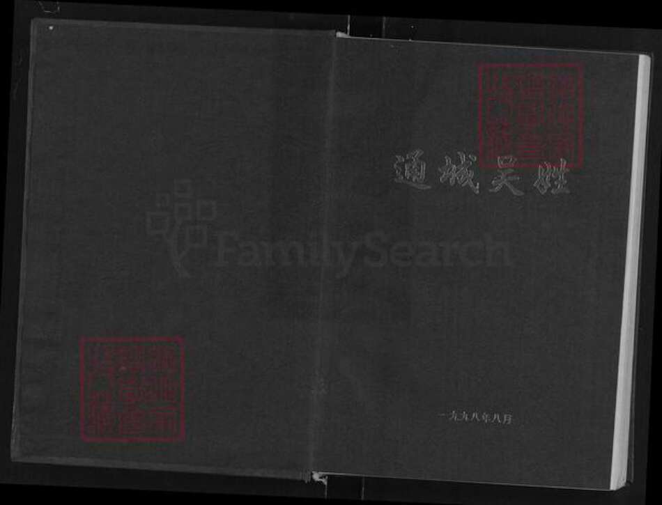 湖北省咸宁市通城县吴氏族谱-通城吴姓.pdf电子版预览图1