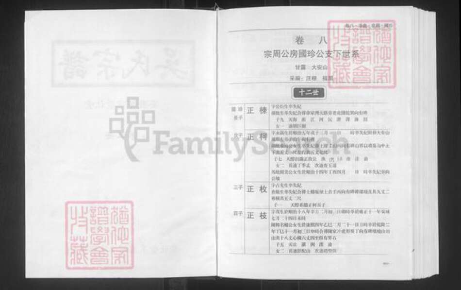 安徽省安庆市怀宁县石镜乡吴氏崇让堂族谱-吴氏宗谱.pdf电子版预览图2