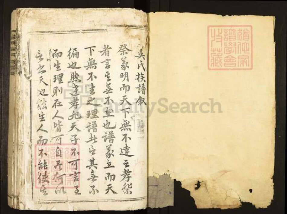 江西省吉安市遂川县吴氏族谱-横塘吴氏族谱.pdf电子版预览图1