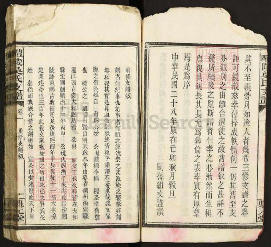 湖南省株洲市醴陵市沩山镇吴氏鼎元堂族谱-醴陵吴氏支谱.pdf电子版预览图4