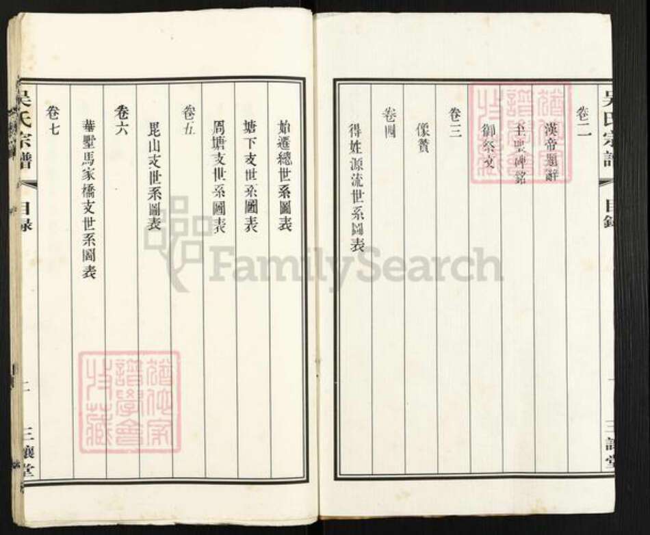 浙江省湖州吴兴区吴氏三让堂族谱-吴氏宗谱.pdf电子版预览图2