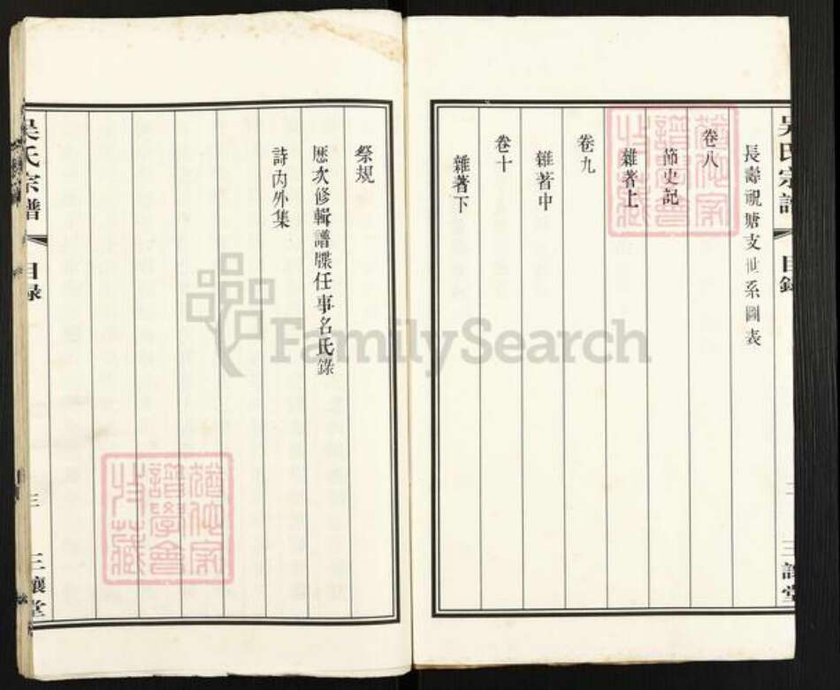 浙江省湖州吴兴区吴氏三让堂族谱-吴氏宗谱.pdf电子版预览图3