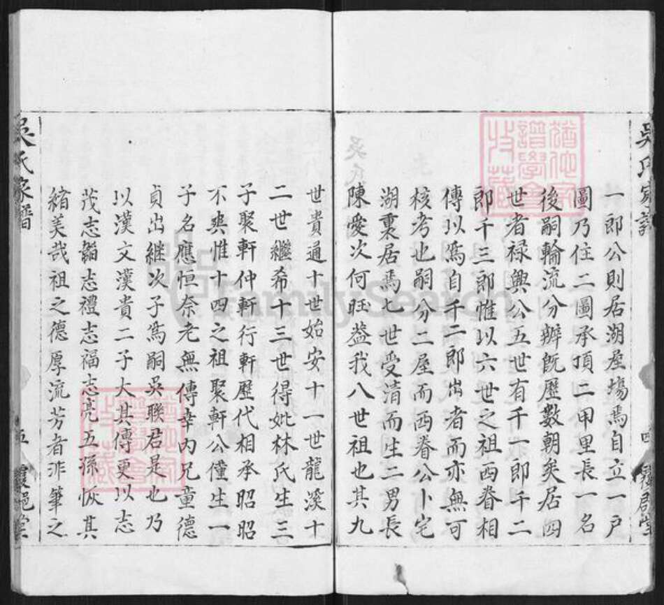 福建省龙岩市武平县永平乡吴氏覆𨛦堂族谱-吴氏家谱.pdf电子版预览图5