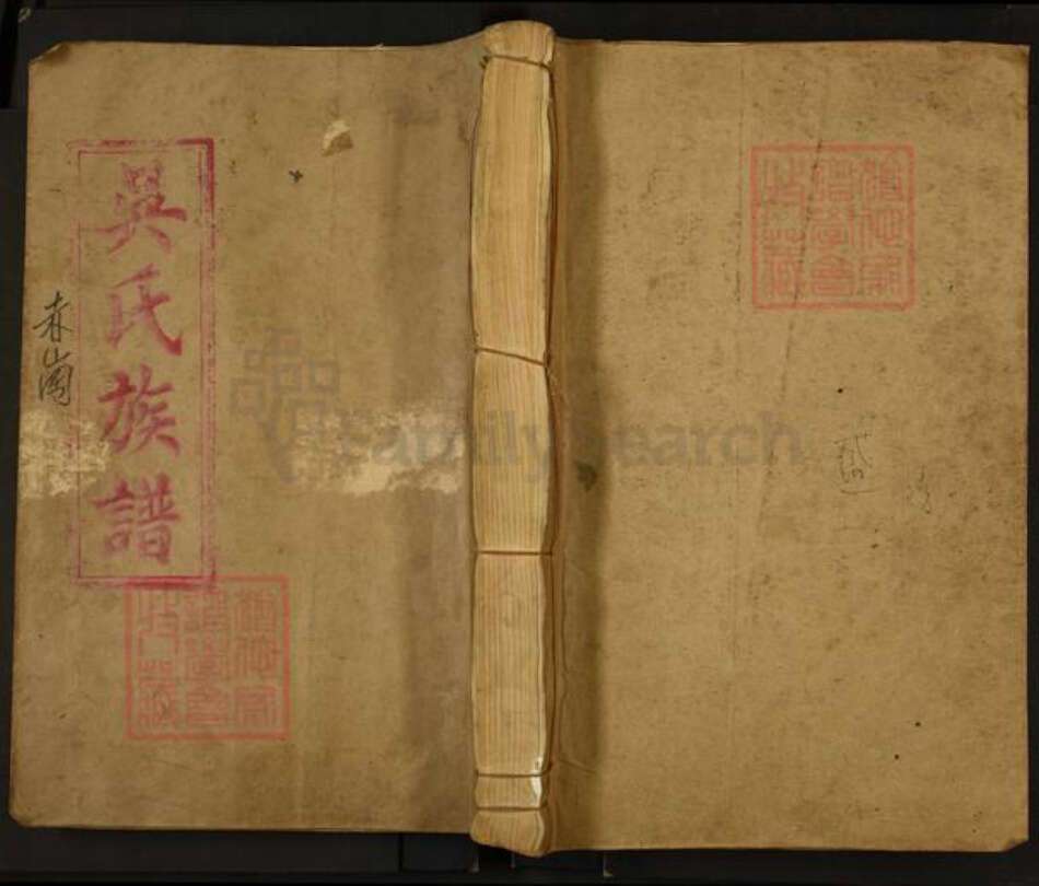 江西省南昌市安义县石鼻镇吴氏敦本堂族谱-吴氏族谱.pdf电子版缩略图