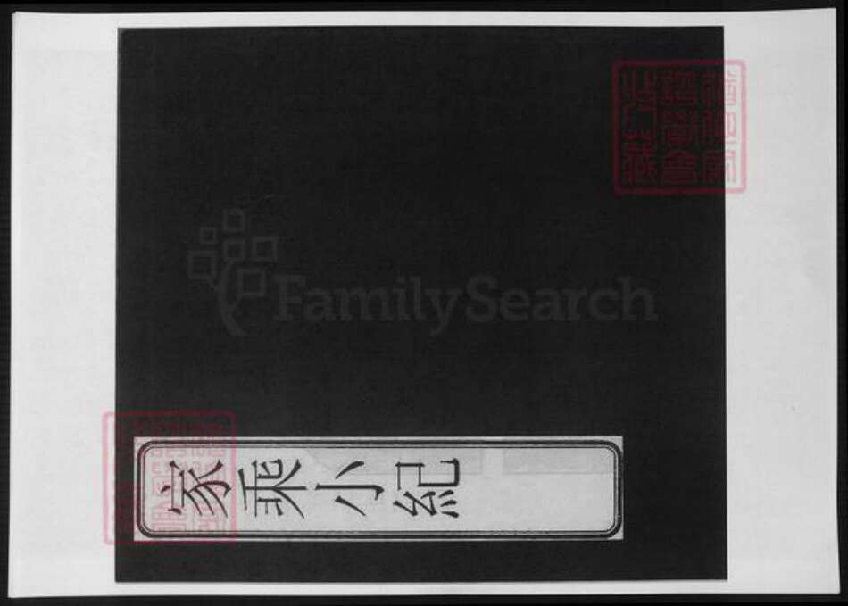 安徽省安庆市桐城市吴氏族谱-[吴氏]家乘小纪.pdf电子版缩略图