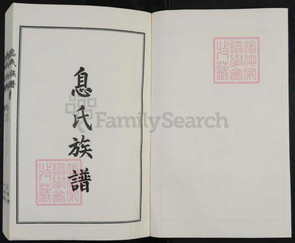 河北省沧州东光县息氏族谱-息氏族谱.pdf电子版预览图1