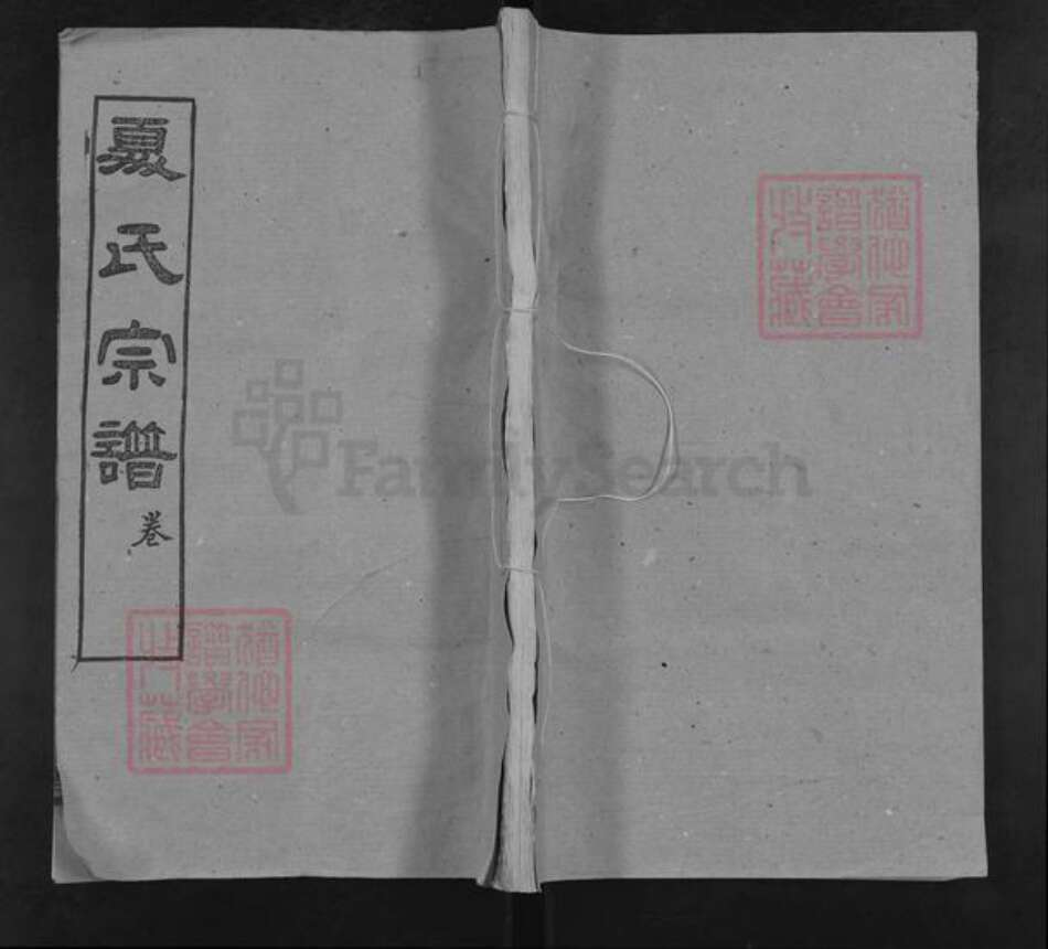 湖北省黄冈市夏氏族谱-夏氏宗谱.pdf电子版缩略图