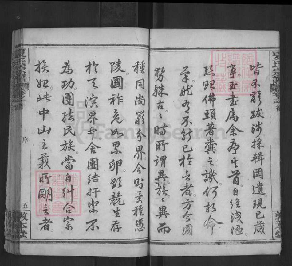 湖北省黄冈市麻城市夏氏敦本堂族谱-夏氏宗谱.pdf电子版预览图5