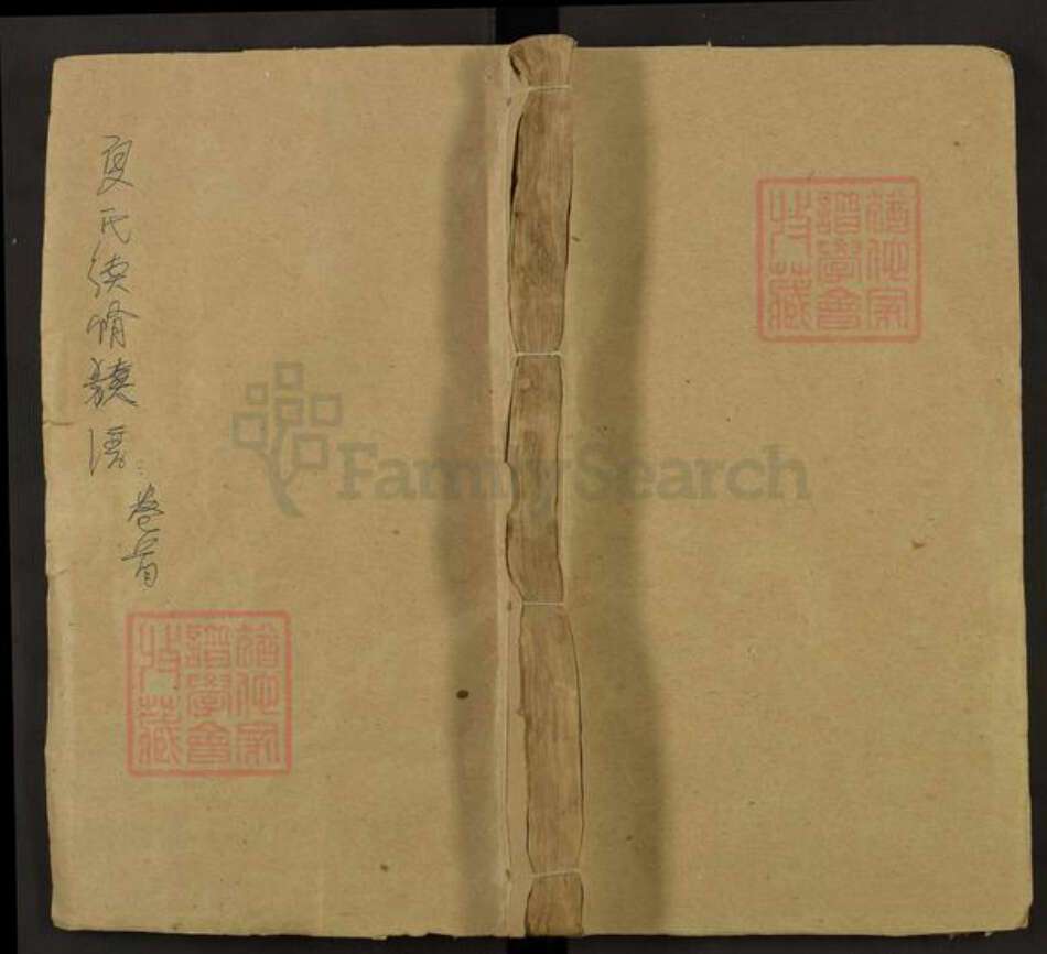 湖南省邵阳市邵东夏氏锡冠堂族谱-夏氏续修族谱.pdf电子版缩略图