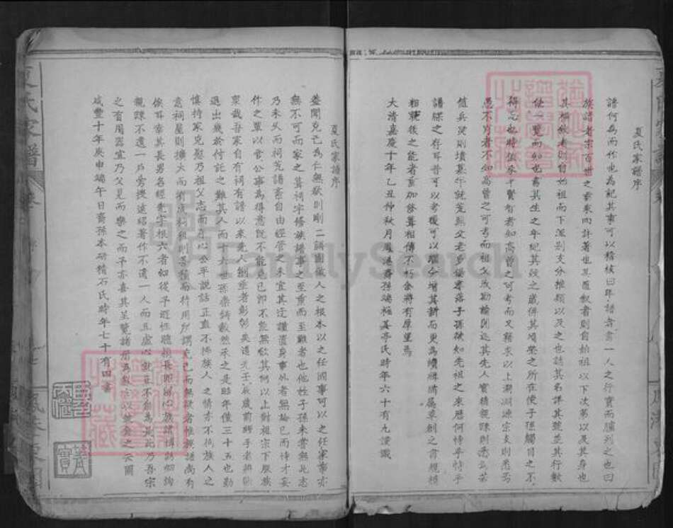 湖北省孝感市孝南区杨店镇夏氏福荫堂族谱-夏氏家谱.pdf电子版预览图5