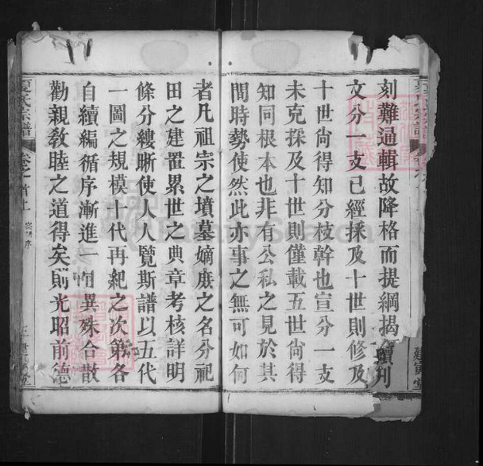 湖北省黄冈市夏氏建寅堂族谱-夏氏宗谱.pdf电子版预览图3