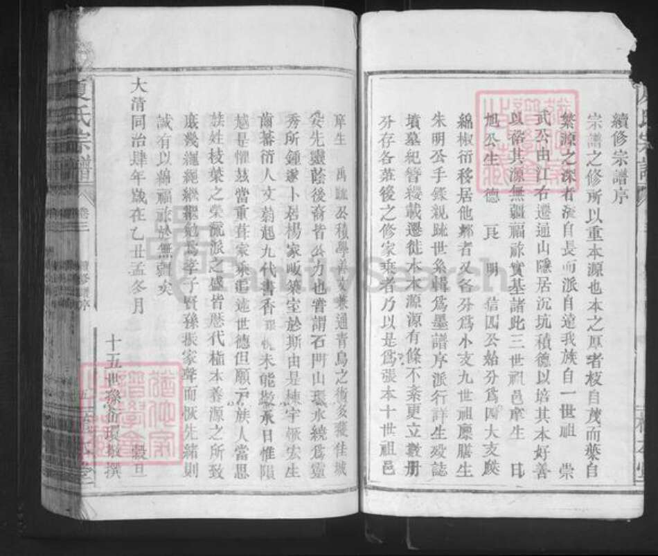 湖北省咸宁市通山县夏氏植本堂族谱-夏氏宗谱.pdf电子版预览图5