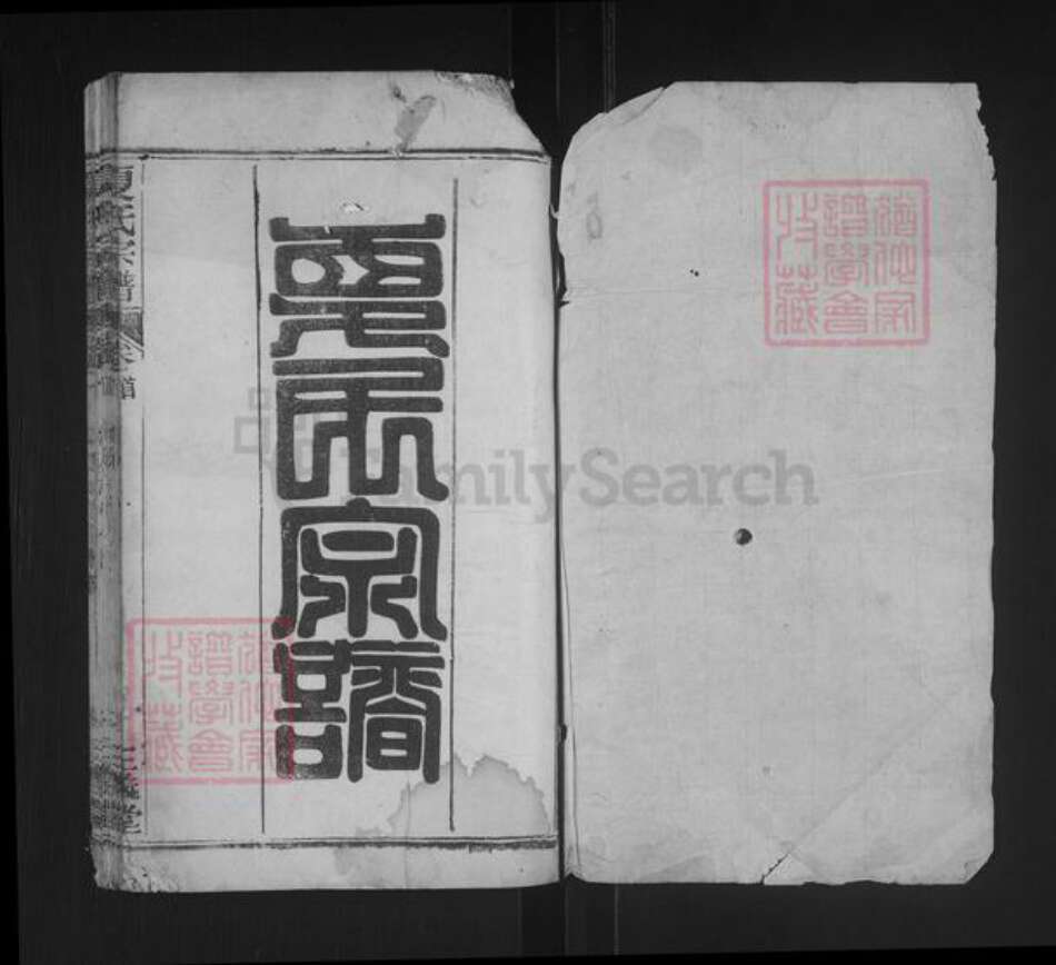 湖北省黄冈市罗田县大崎镇夏氏三义堂族谱-夏氏宗谱.pdf电子版预览图1