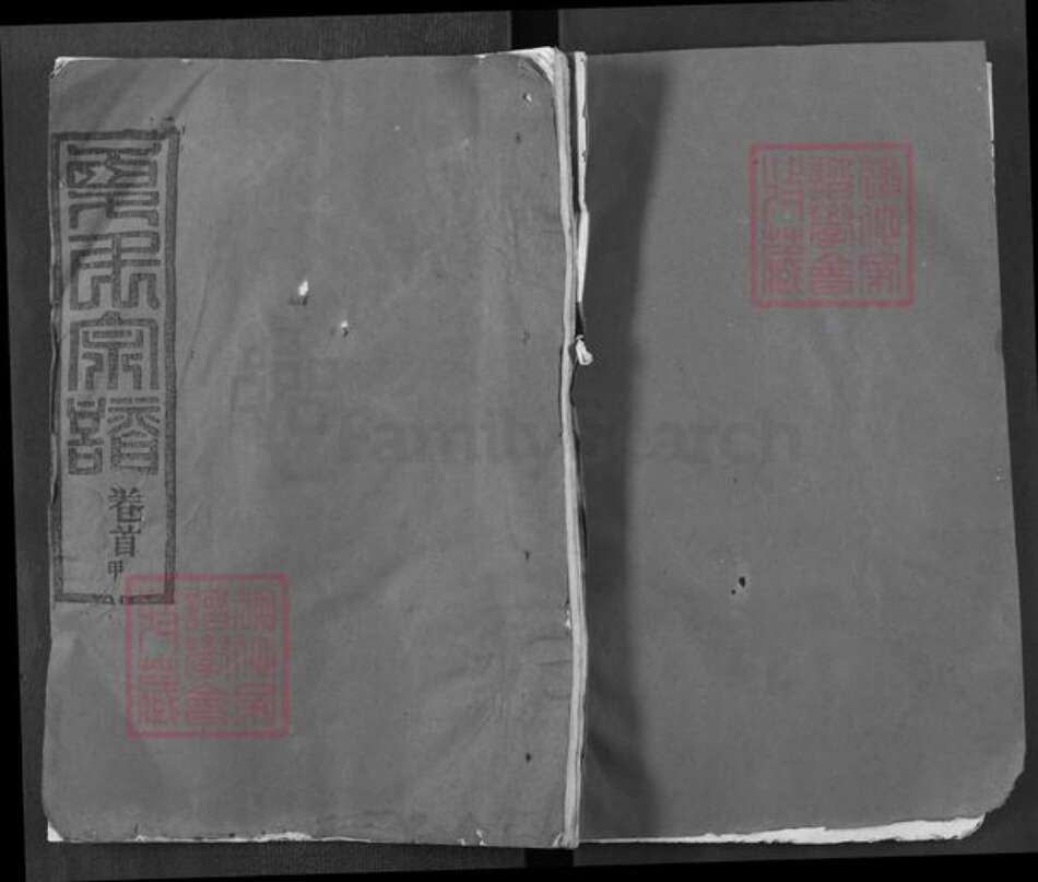 湖北省黄冈市罗田县夏氏清溪堂族谱-夏氏宗谱.pdf电子版缩略图