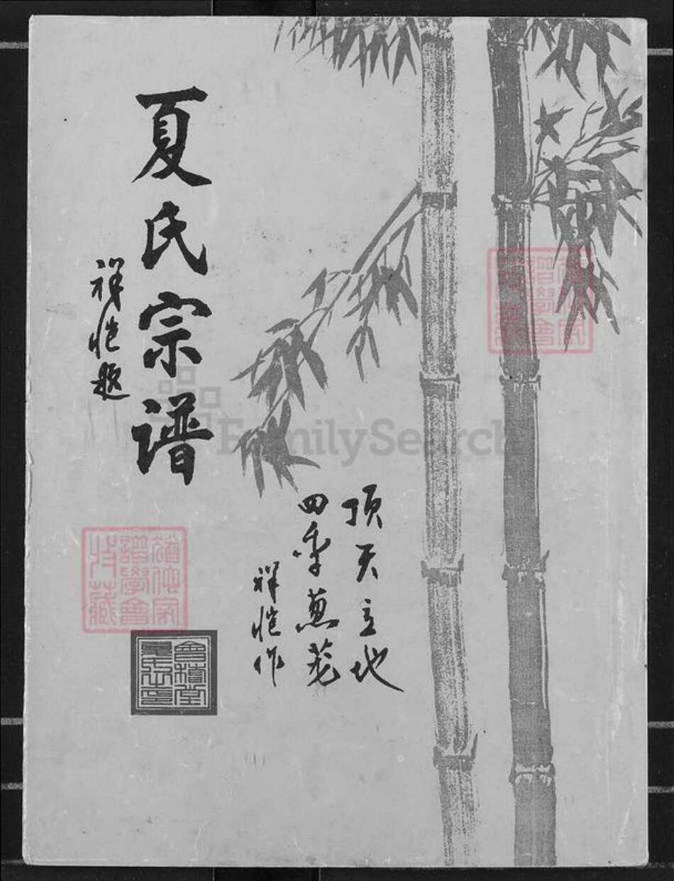 湖北省天门市石家河镇夏氏会稽堂族谱-夏氏宗谱.pdf电子版缩略图