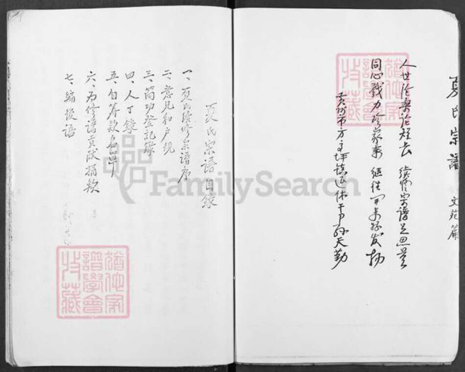 湖北省武汉市新洲区涨渡湖街道夏氏族谱-夏氏宗谱.pdf电子版预览图4