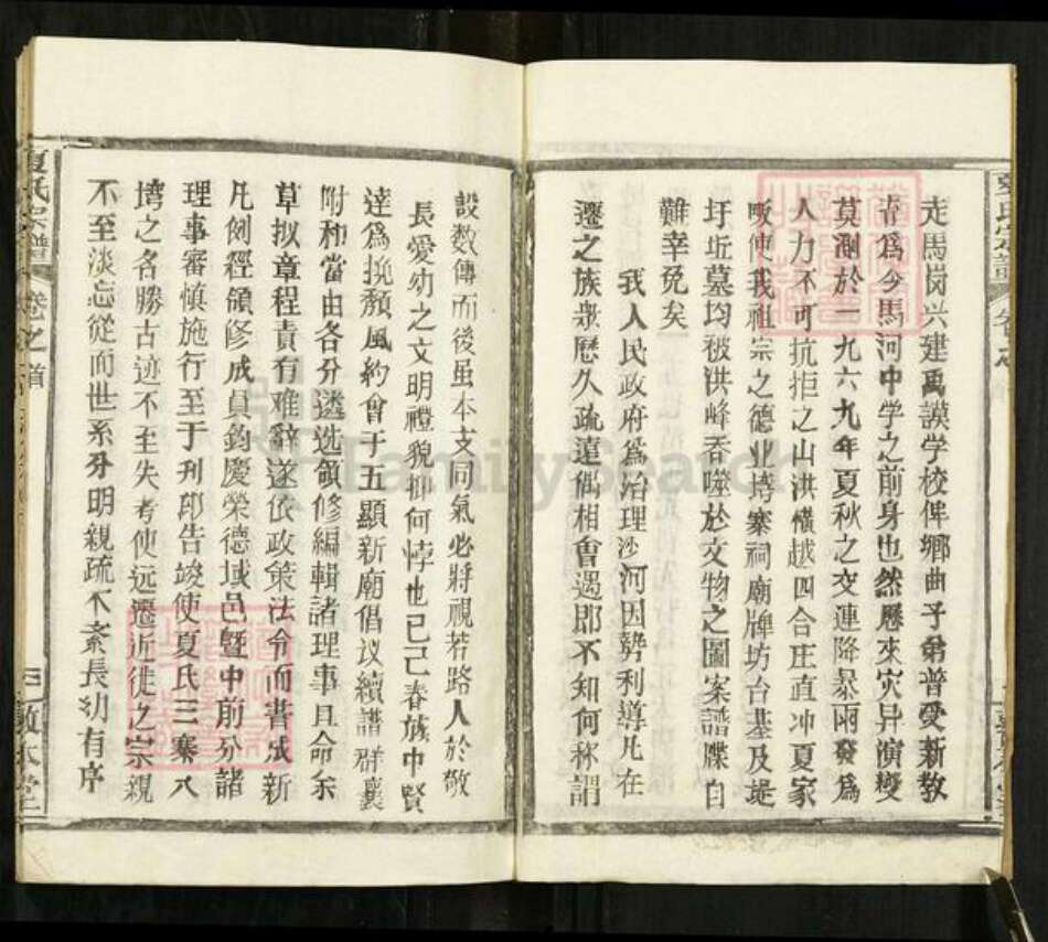 湖北省武汉市新洲区夏氏敦本堂族谱-夏氏宗谱.pdf电子版预览图3