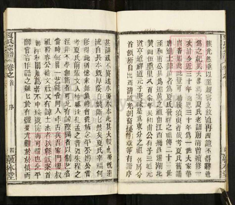 湖北省武汉市新洲区夏氏敦本堂族谱-夏氏宗谱.pdf电子版预览图5