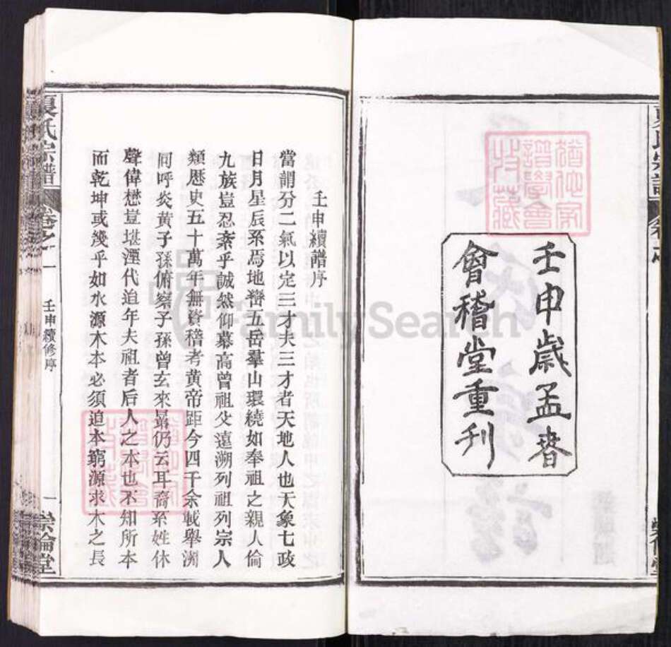 湖北省黄冈市团风县淋山河镇夏氏崇伦堂族谱-夏氏宗谱.pdf电子版预览图2