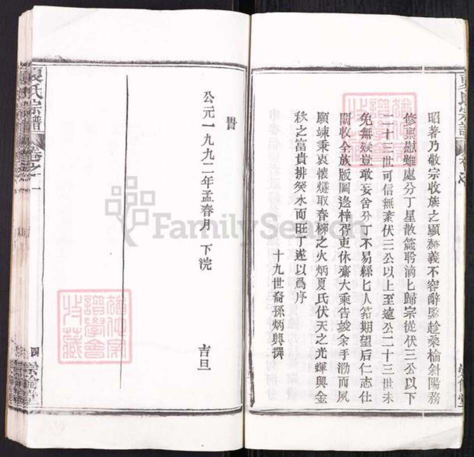 湖北省黄冈市团风县淋山河镇夏氏崇伦堂族谱-夏氏宗谱.pdf电子版预览图5