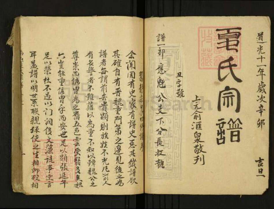 安徽省马鞍山市当涂县夏氏族谱-夏氏宗谱.pdf电子版预览图1