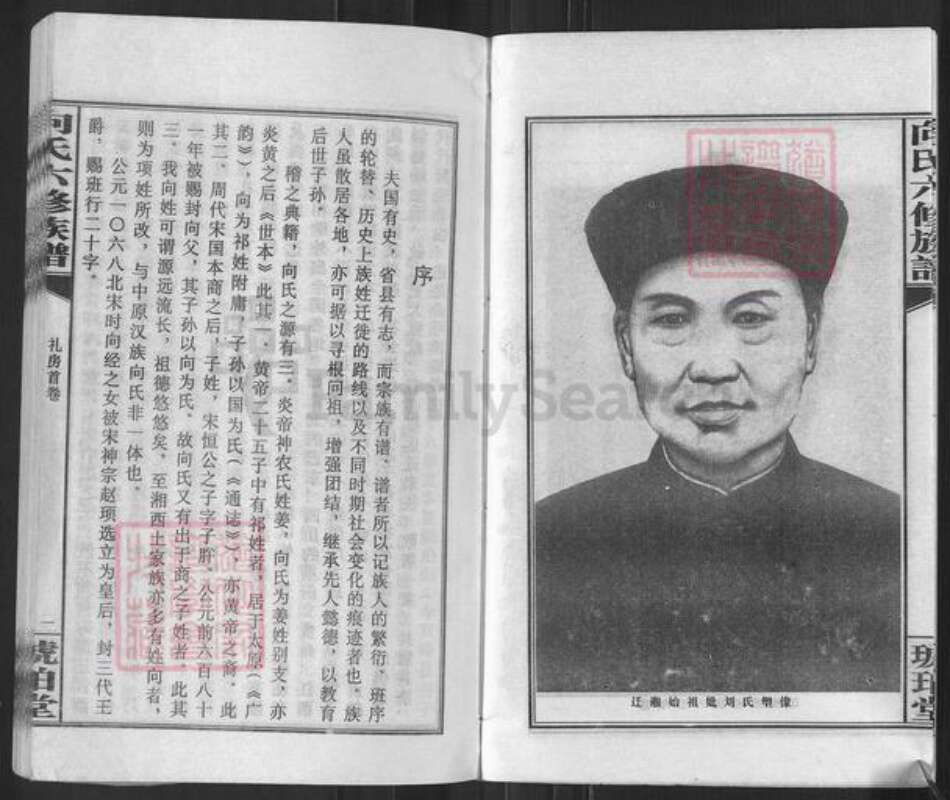 湖南省娄底市双峰县向氏琥珀堂族谱-琥珀向氏六修族谱.pdf电子版预览图4