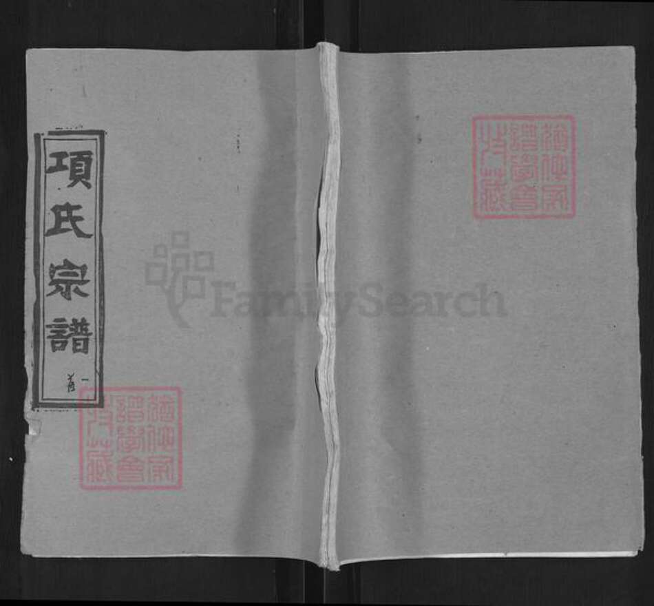 湖北省武汉市新洲区项氏敦伦堂族谱-项氏宗谱.pdf电子版缩略图