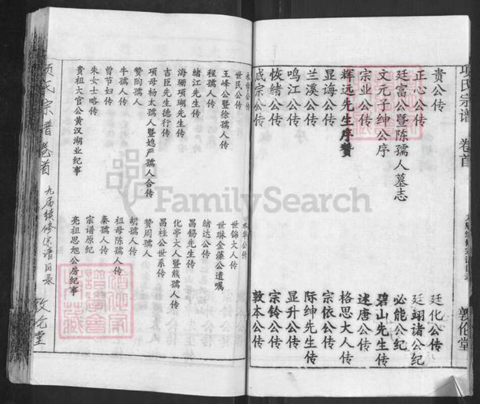 湖北省武汉市新洲区项氏敦伦堂族谱-项氏宗谱.pdf电子版预览图5