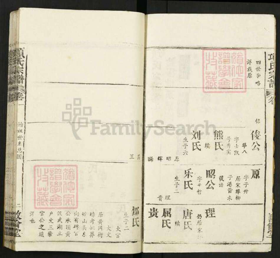 湖北省黄冈市麻城市宋端口镇项氏敦伦堂族谱-项氏宗谱.pdf电子版预览图2