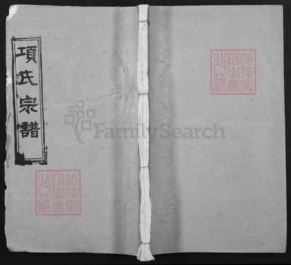 湖北省黄冈市麻城市宋端口镇项氏敦伦堂族谱-项氏宗谱.pdf电子版缩略图