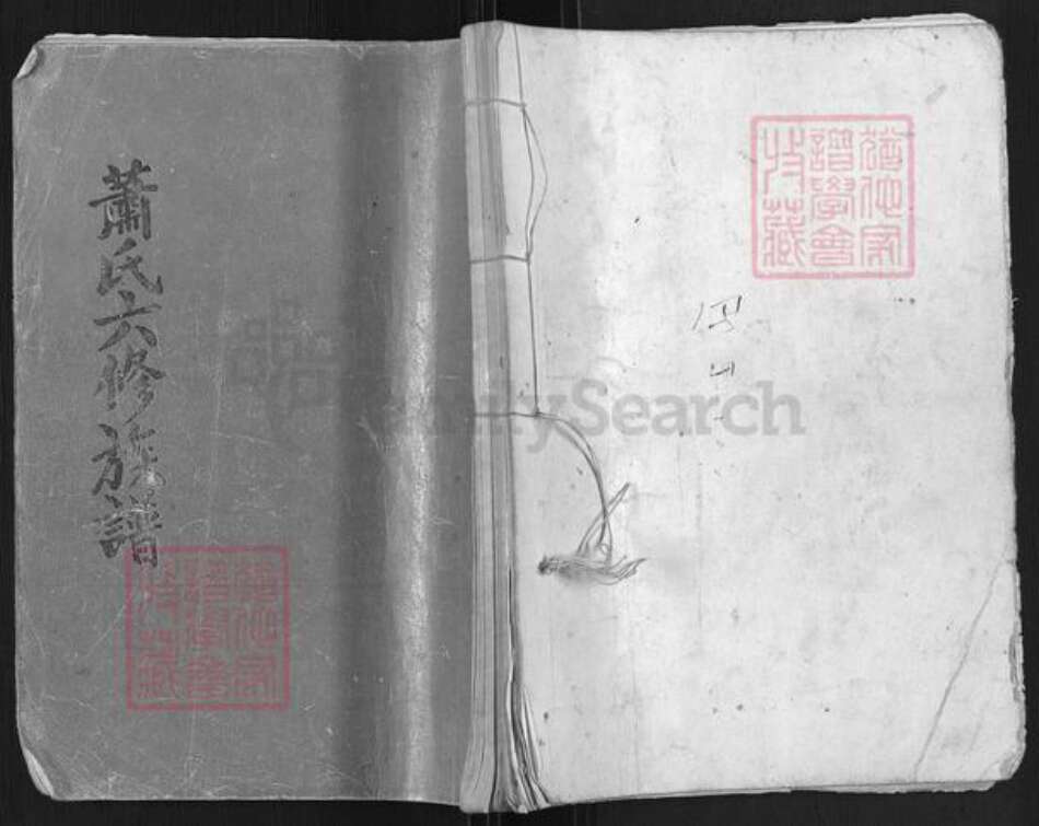 湖南省邵阳市萧氏兰陵堂族谱-萧氏六修族谱.pdf电子版缩略图