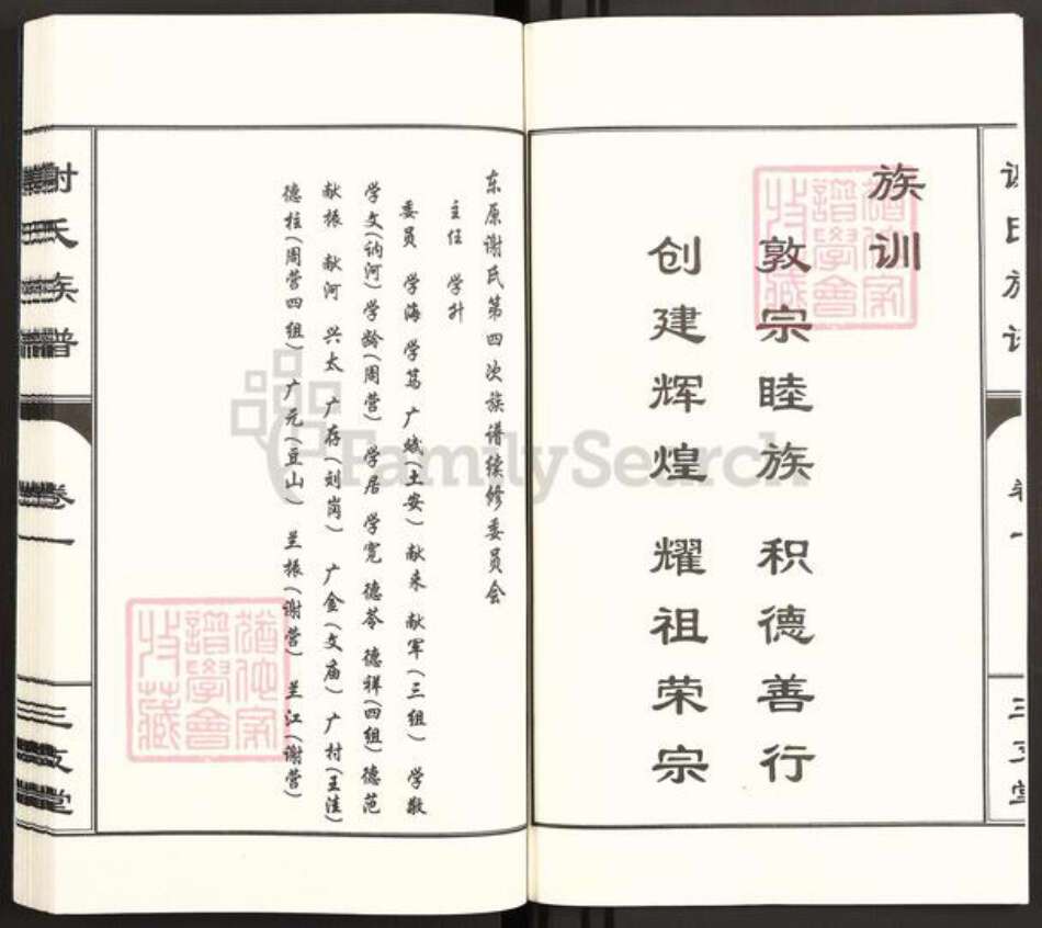 山东省泰安市东平县谢氏三支堂族谱-东原谢氏族谱.pdf电子版预览图2