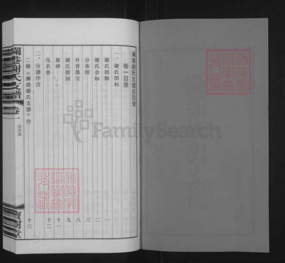 江苏省无锡市惠山区长安街道谢氏宝树堂族谱-澜港谢氏支谱.pdf电子版预览图2